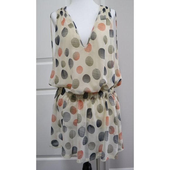Zara Polka Dot Retro Fun Dress NWT Medium - Picture 2 of 9